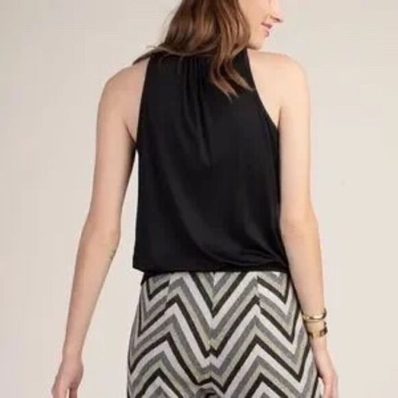 NWT TRINA TURK VANDA SULTRY SLEEVELESS TOP SIZE M - Picture 3 of 7